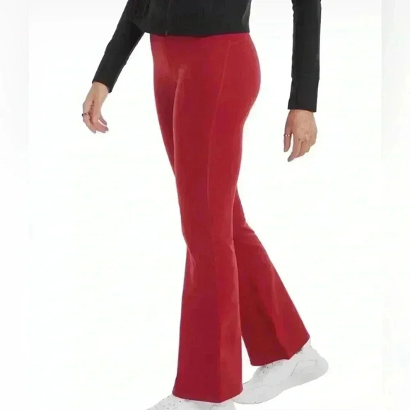 CHAMPION Soft Touch Flare Leggings, Anti Odor, C Logo, 31.5" - NWT - Picture 3 of 13